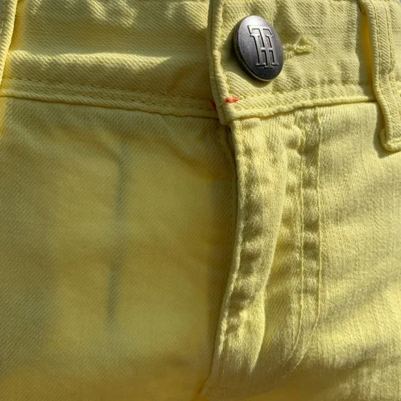 Tommy Hilfiger Yellow ankle cropped jeans - Picture 3 of 11